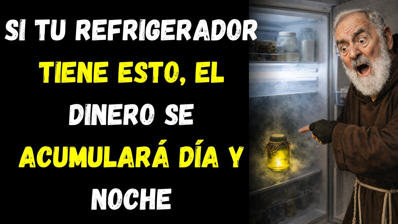 EL PADRE PÍO: Si Quieres Ser RICO, Pon ESTO Sobre Tu NEVERA Y Atraerás RIQUEZA Y SUERTE | ENSEÑANZAS