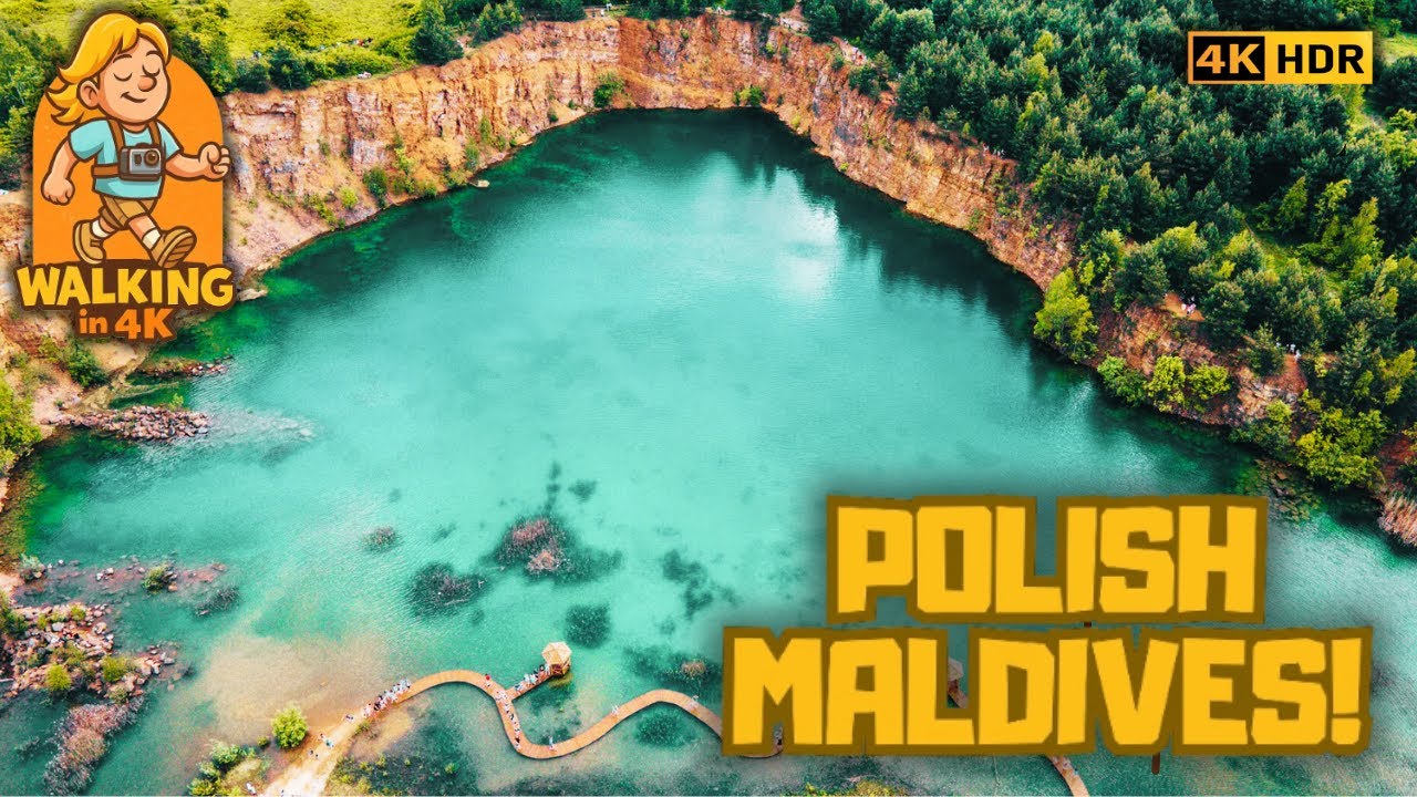 POLISH MALDIVES 4K HDR Walking Tour 🇵🇱 | Immersive Walk POV (ENGLISH SUBTITLES)