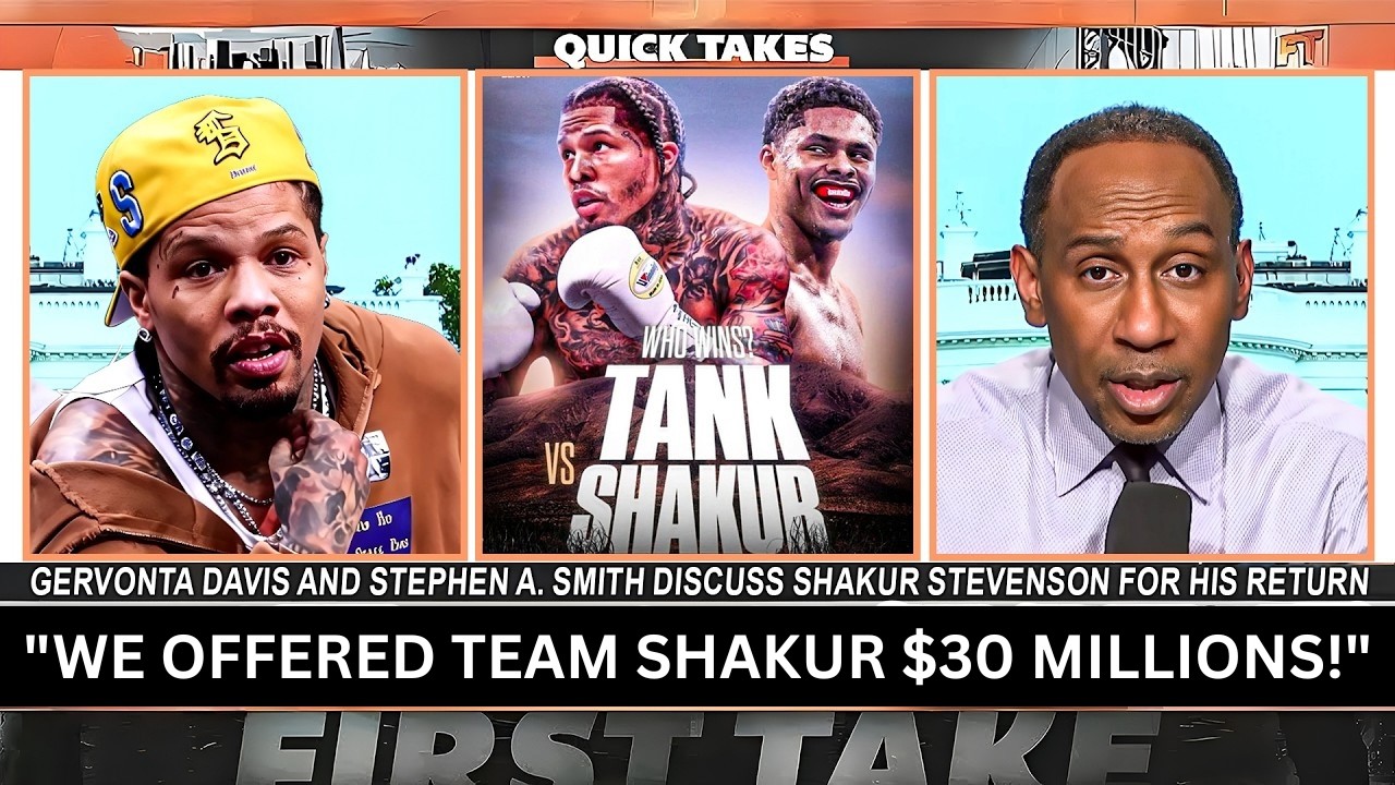 $30 MILLION SHOCK! Gervonta Davis Makes Massive Offer to Shakur Stevenson 😳🥊