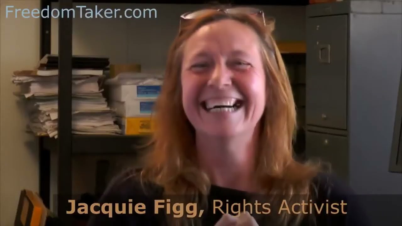 JACQUIE FIGG HAD NO DRIVERS LICENSE & TELLS US HER STORY