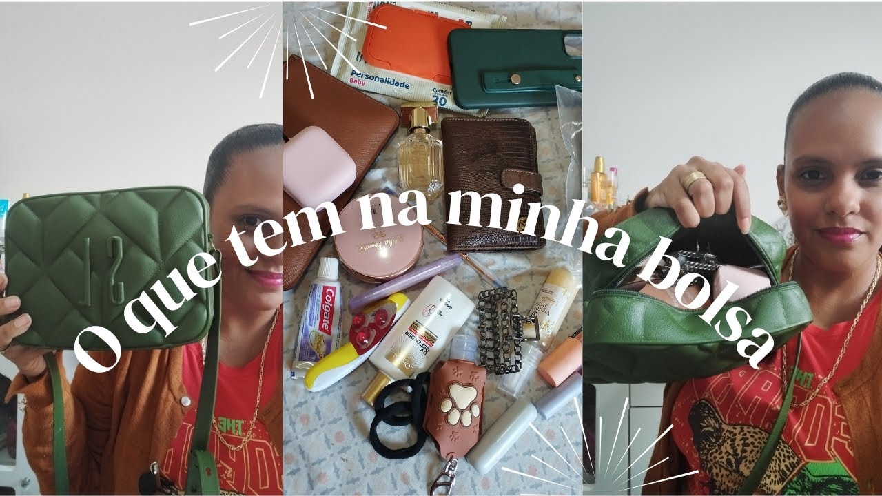 O que tem na minha bolsa do dia a dia