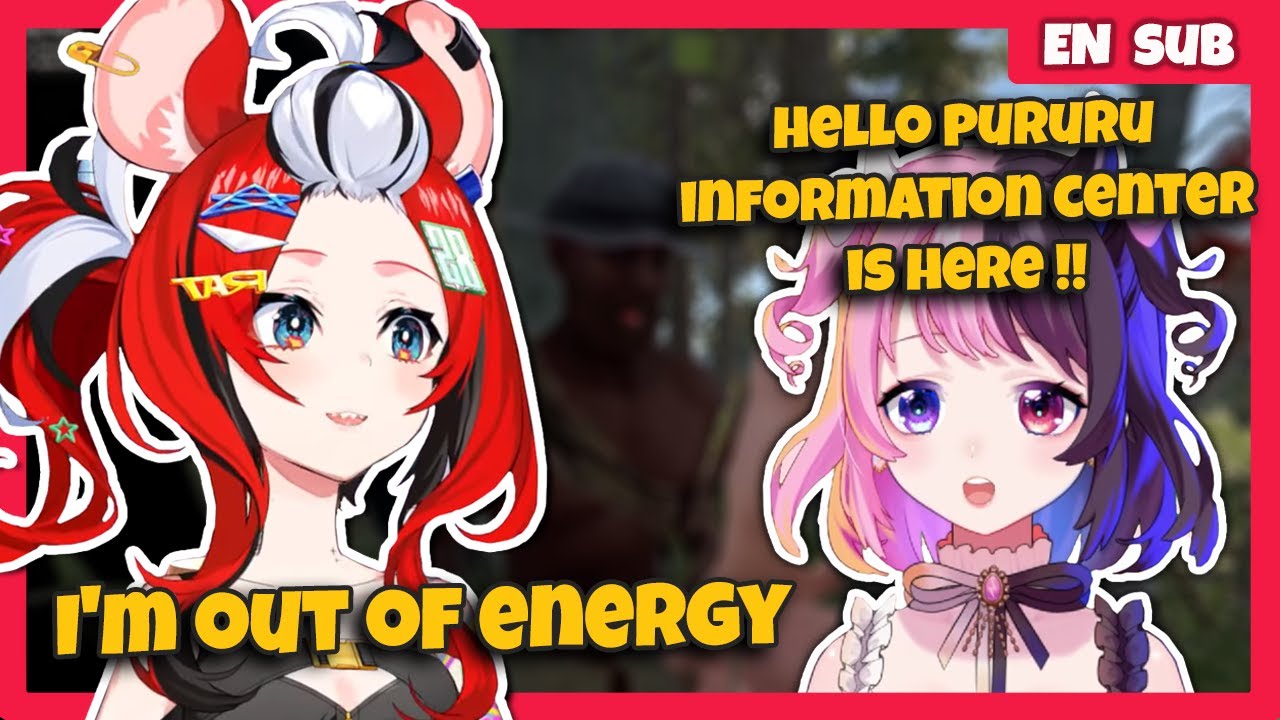 Bae meets ultra extrovert Pururu in VCR RUST【Hololive EN Sub】