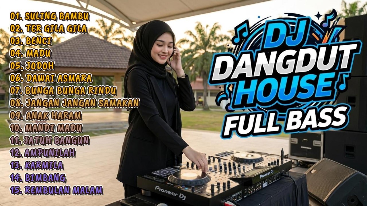 🔥 DJ REMIX HOUSE DANGDUT LAWAS FULL BASS || DJ BUNGA BUNGA RINDU | DJ TER GILA GILA