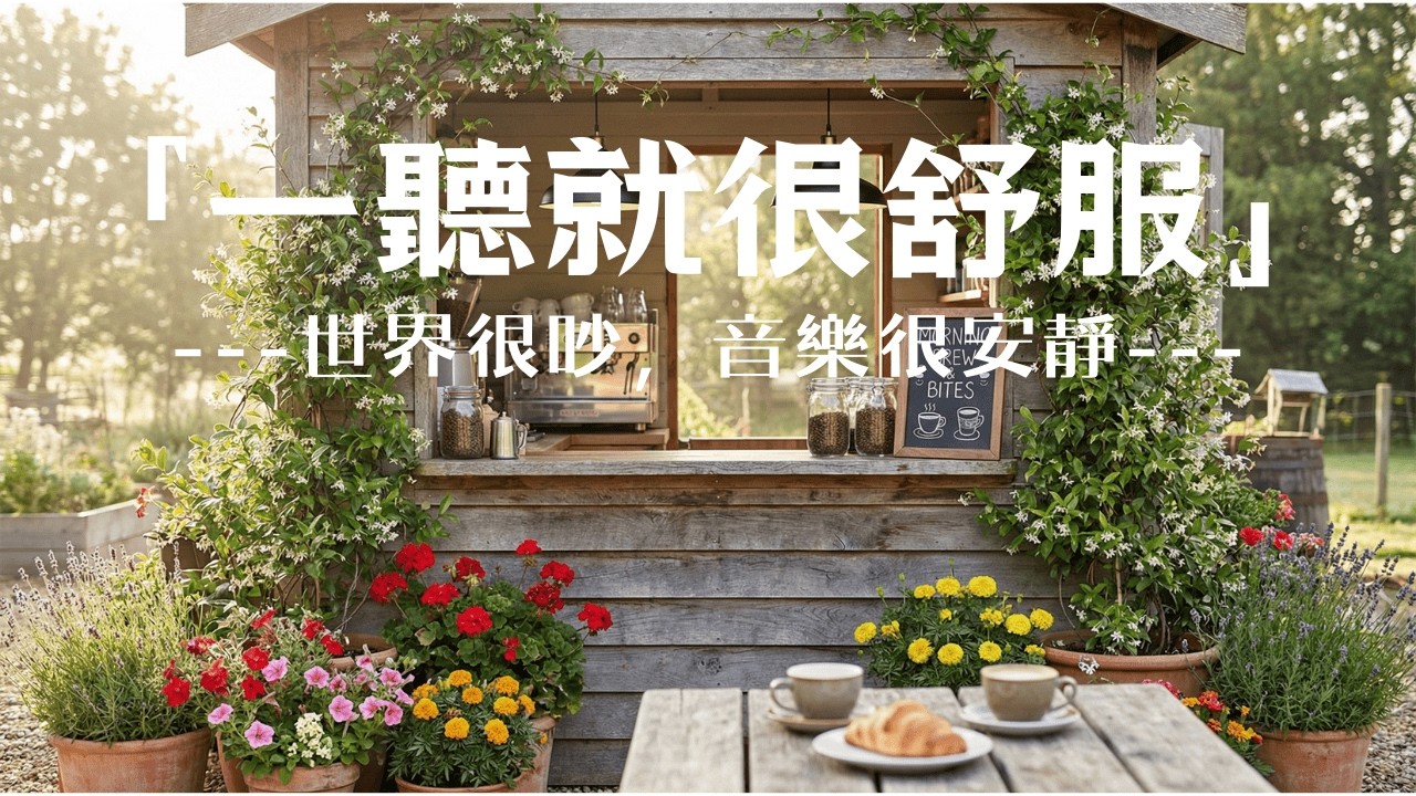 【RELAXING PIANO BGM】咖啡館慢生活背景音樂，溫柔旋律陪伴，療癒焦慮與疲憊；讓心情慢慢放鬆，回到平靜