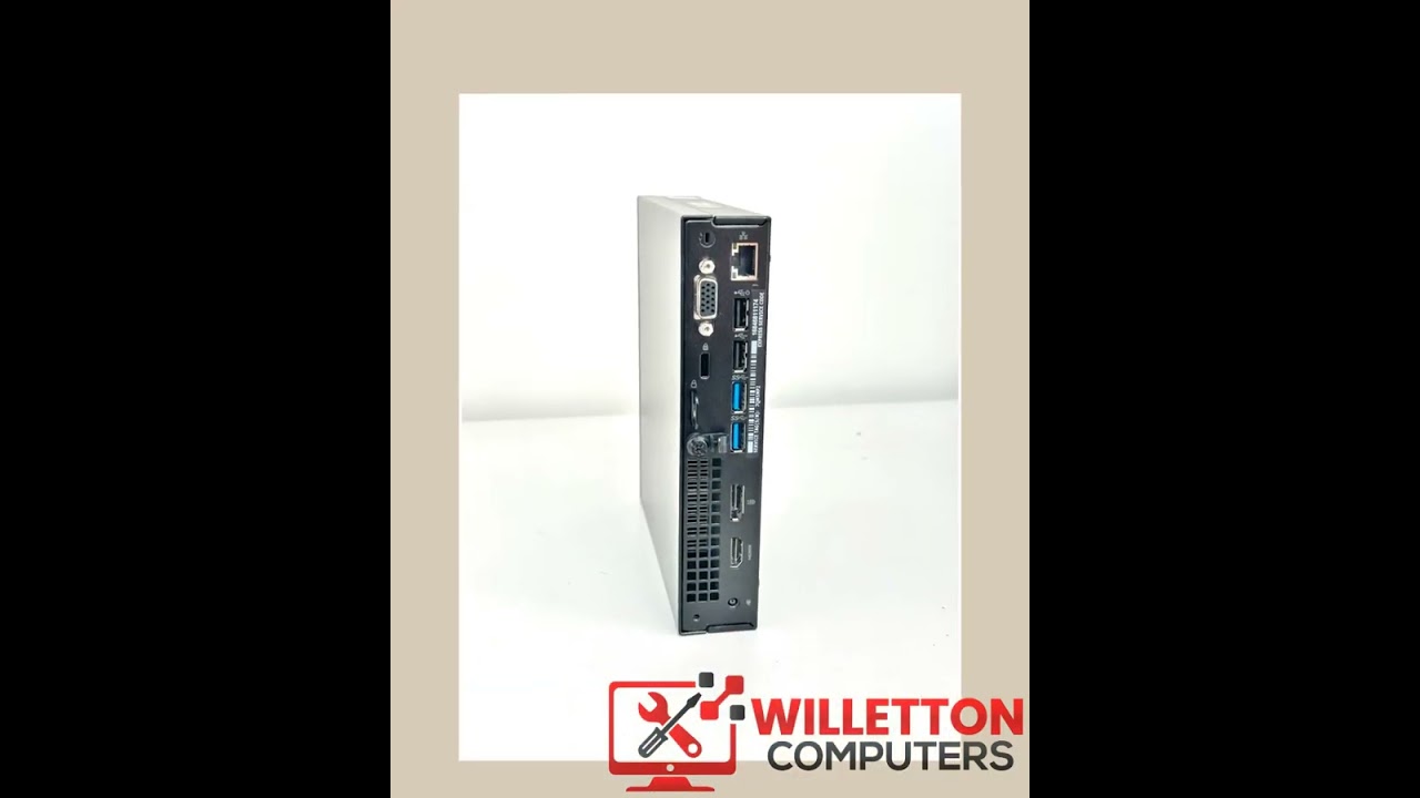 Dell OptiPlex 3050 Micro Tower 8GB RAM - 256GB SSD - Windows 10 Pro