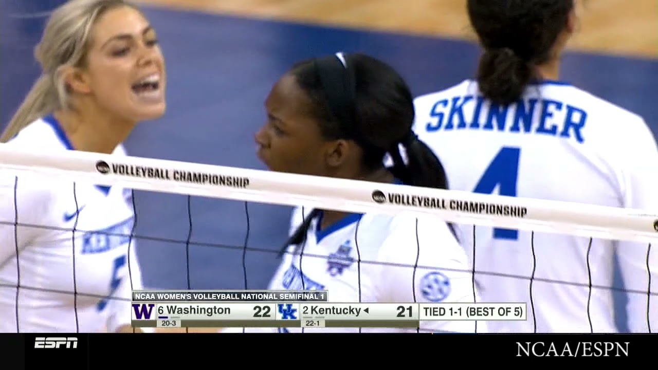 VB: Kentucky 3, Washington 1