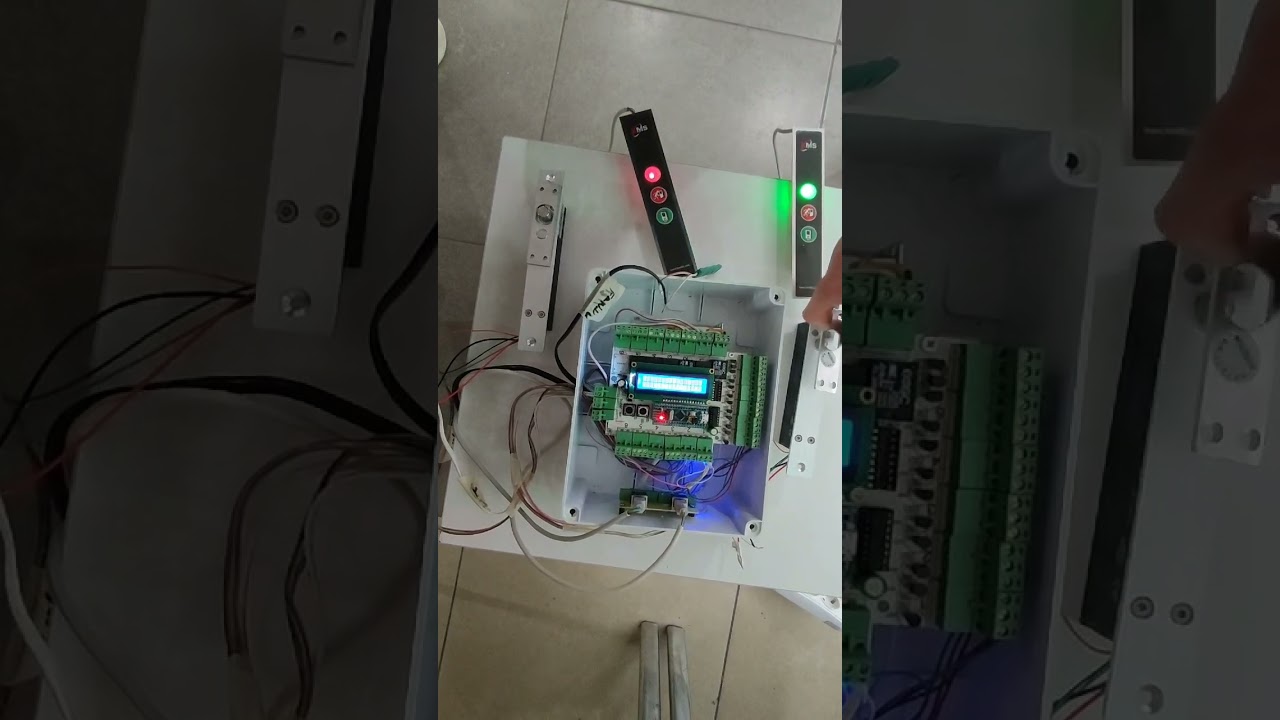interlock Kontrol Sistemi  #fabrika #hastahane #laboratuvar #temizoda #airlock