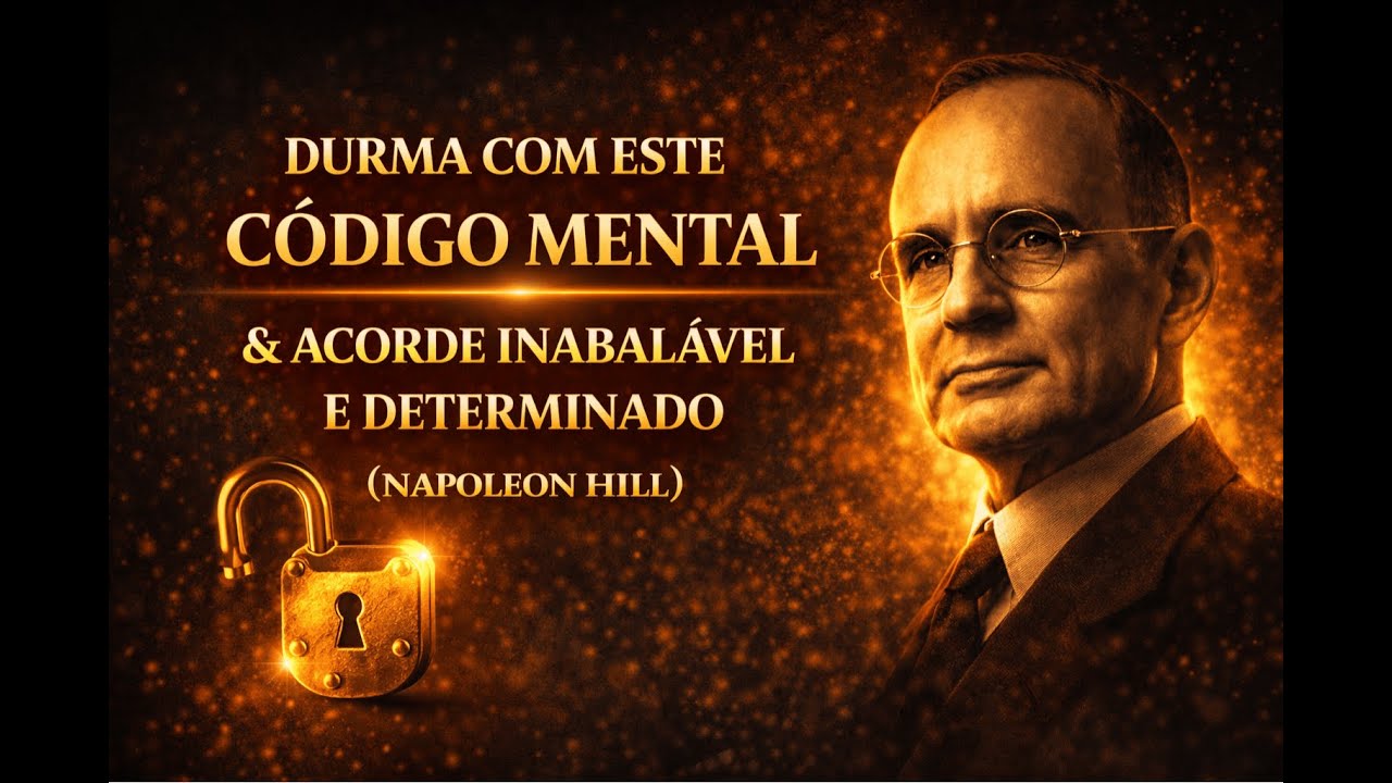 Durma com Este Código Mental e Acorde Inabalável e Determinado - Sabedoria de Napoleon Hill