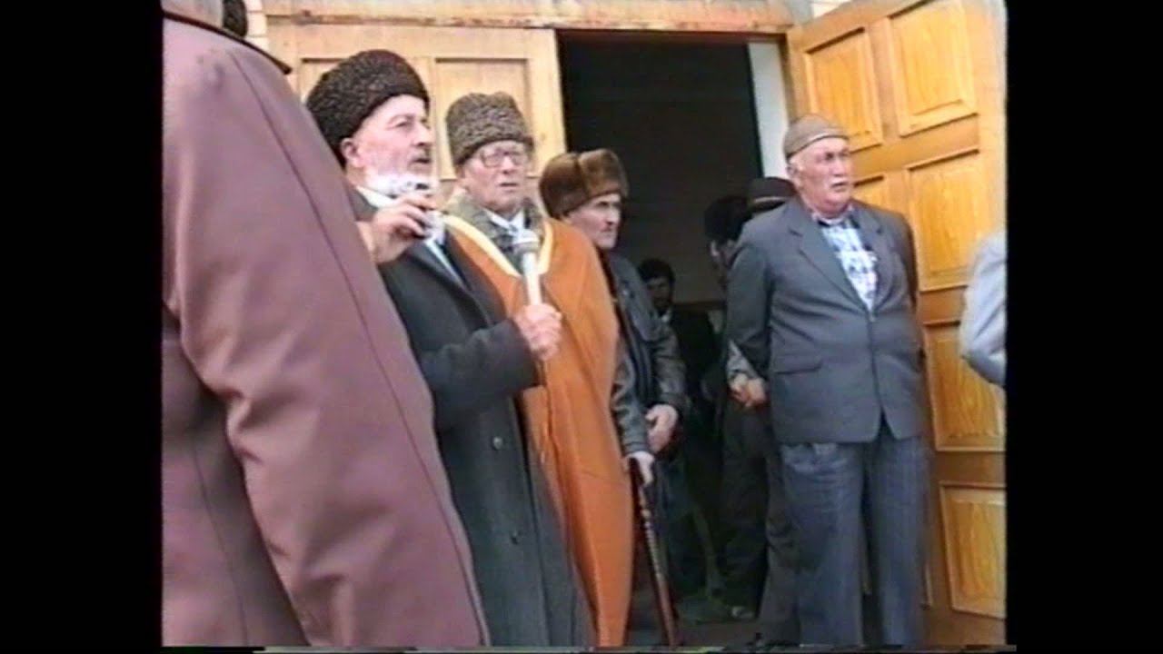 Умар Байрамуков, паломники 1997 года из КЧР и их провожающие - «Шукур Аллахха» (нашид)