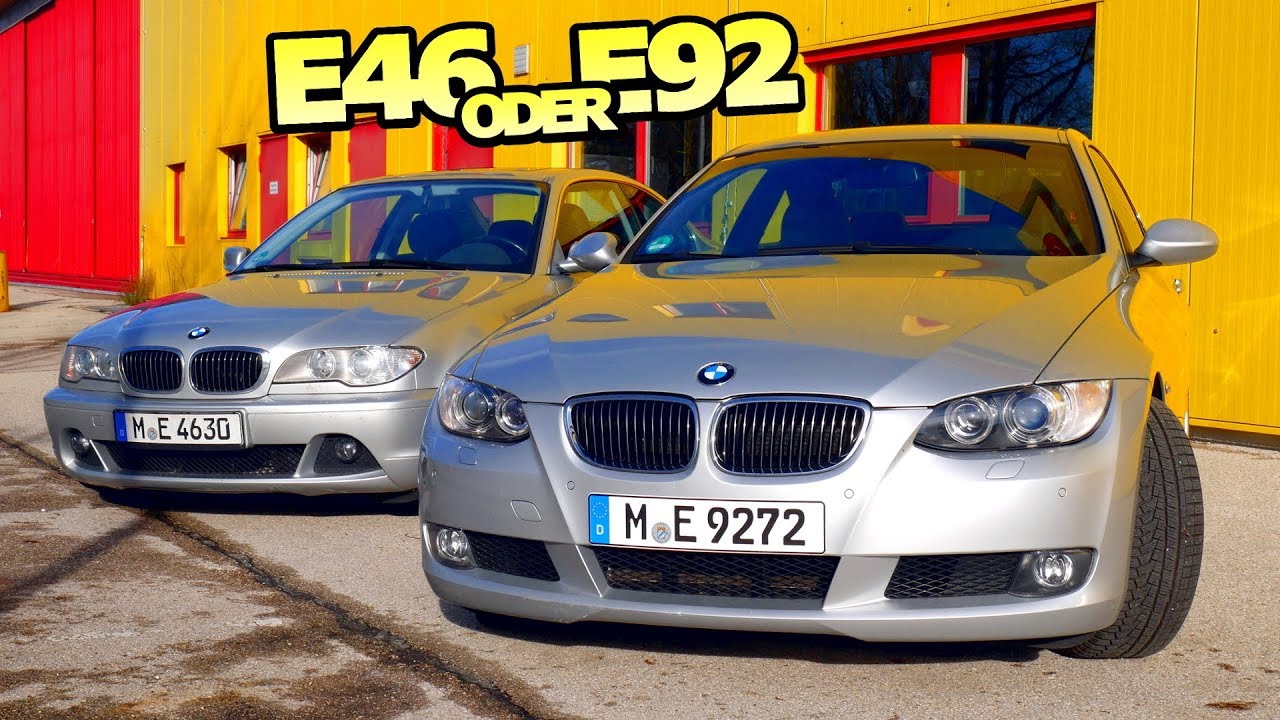 Der große 3er Gebrauchtwagencheck | BMW E46 330ci vs. E92 330i | Fahr doch
