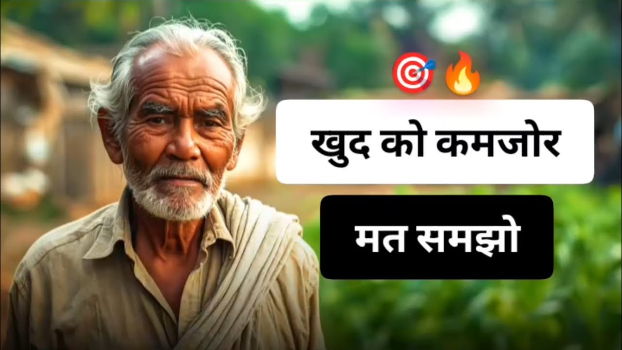 खुद को कमजोर मत समझो प्रेरणादायक कहानी | Khud Ko Kamjor Mat Samjho | motivational story in hindi 