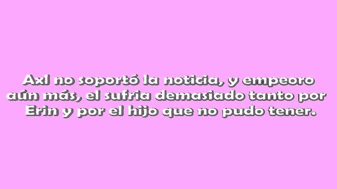 Axl Rose y Erin Everly (Su historia en Español)