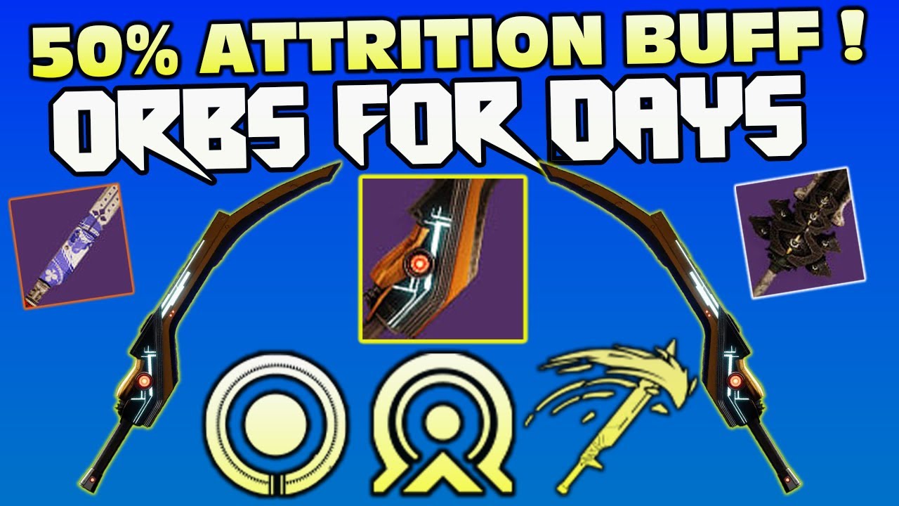 Get This Chill Clip Sword Now! Huge Attrition Orbs Buff Cold Steel Ill Omen - Destiny 2 Edge Of Fate