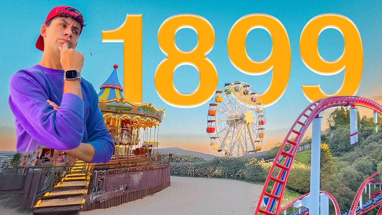 TIBIDABO Barcellona Tour Completo - il PARCO DIVERTIMENTI più ANTICO in spagna