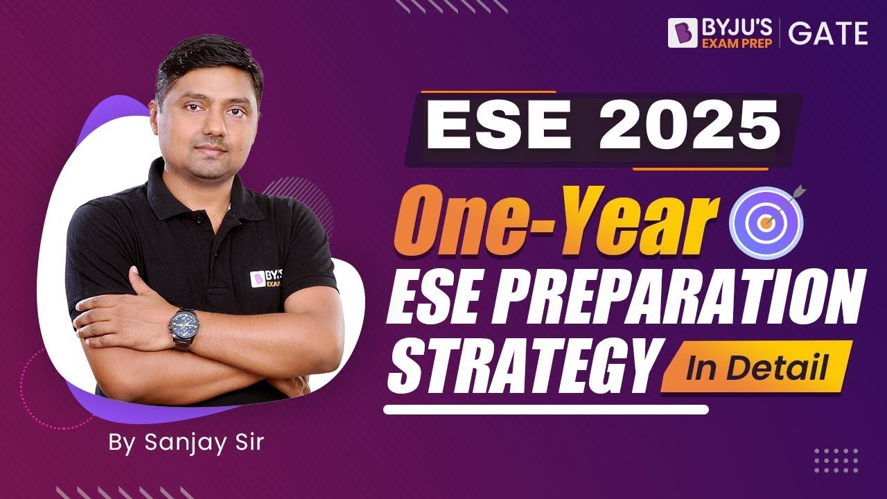 ESE 2025 | Как подготовиться к экзамену IES? | Стратегия подготовки к ESE 2025 | Советы по успешн...