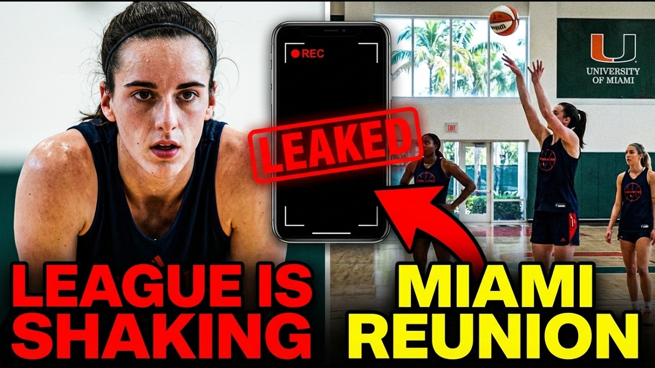 LEAKED FOOTAGE: Caitlin Clark Training With The Fever in Miami