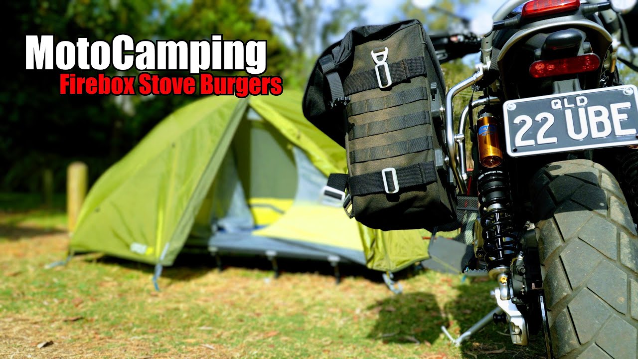 Мотокемпинг с гамбургерами из печи Firebox, шумными попугаями и Gizmo | Triumph Scrambler 1200XE