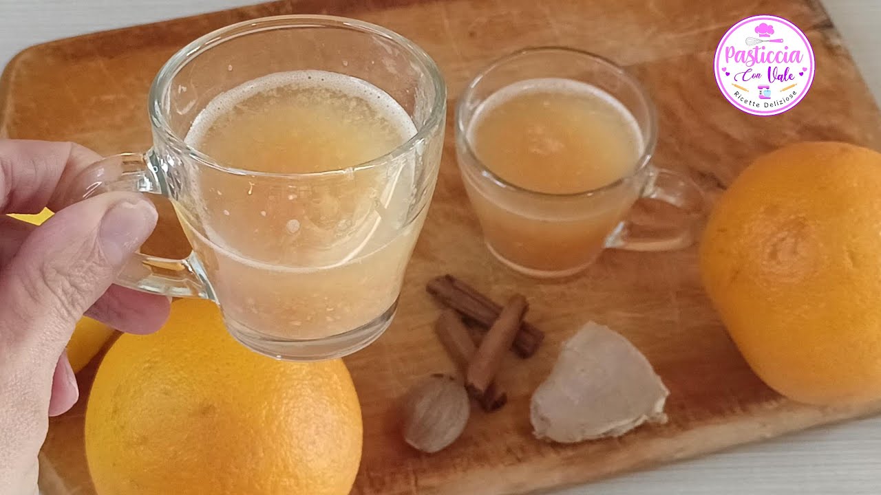 Infuso all’Arancia, Limone e Zenzero 🍊☕ | Bevanda Detox e Naturale con Miele | Pasticcia con Vale