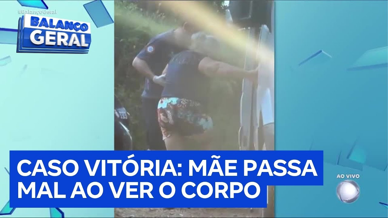 Mãe de Vitória, adolescente encontrada morta em Cajamar (SP), passa mal ao ver corpo da filha