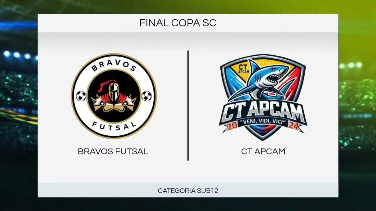 FINAL DA COPA SANTA CATARINA DE FUTSAL BRAVOS X CT APCAM 
