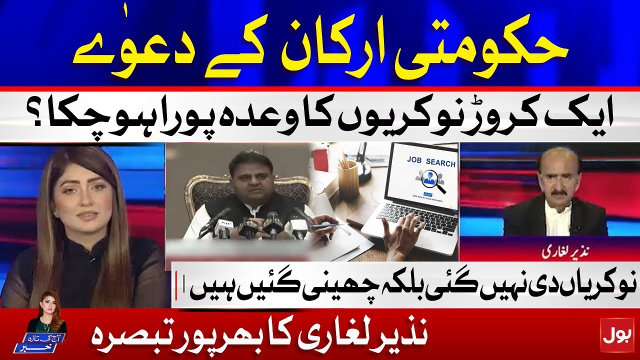 PTI Government | Where are 10 Million Jobs? | Aaj Ki Taaza Khabar