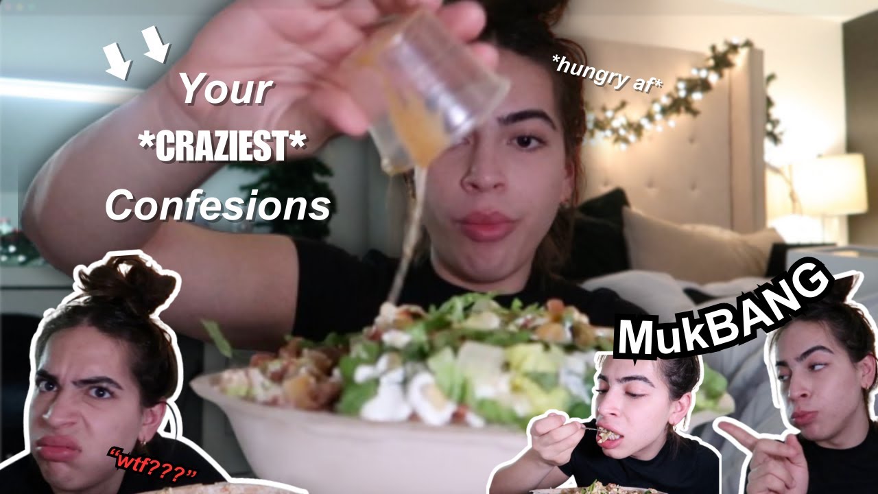 CHIPOTLE MUKBANG | БЕЗУМНЫЕ ПРИЗНАНИЯ *становится ненормальным*