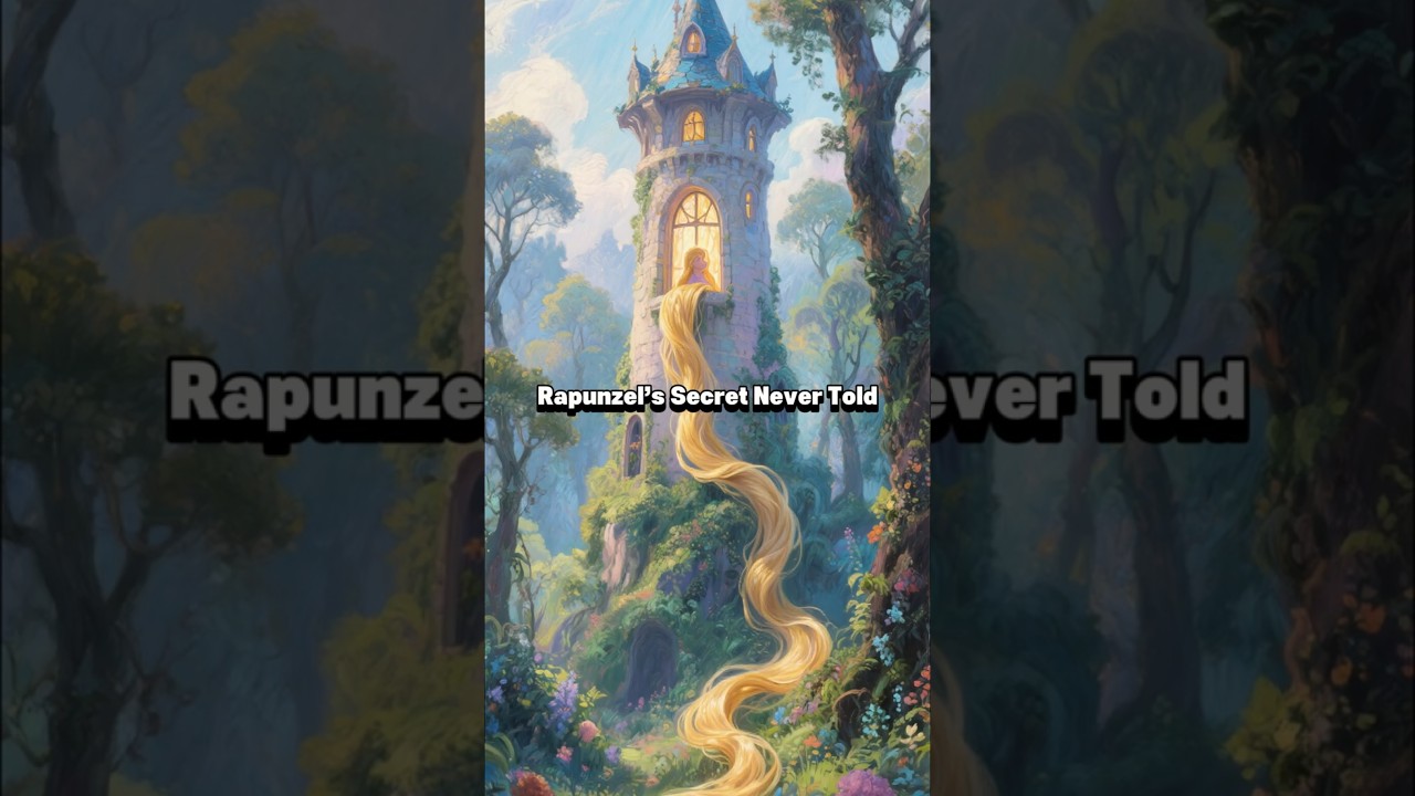 Rapunzel&rsquo;s Secret Never Told&hellip; The Dark Fairy Tale Twist #rapunzel #horrorshorts #fairytales #viral