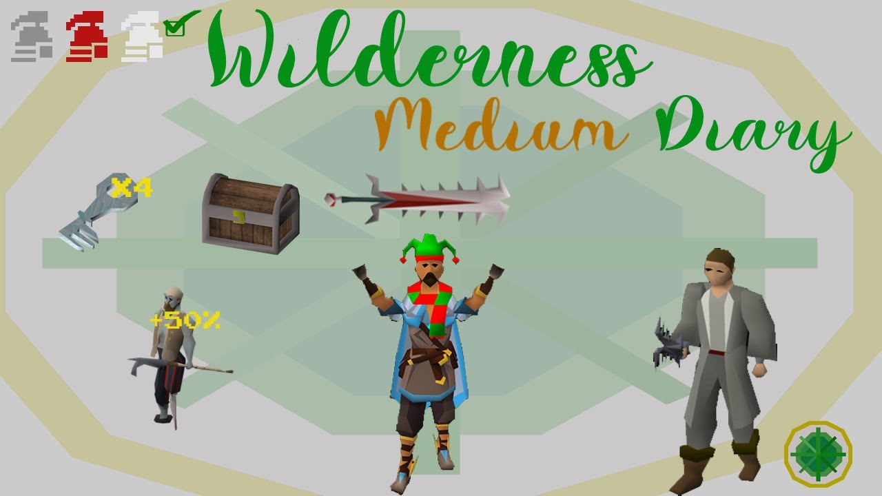 Путеводитель OSRS Wilderness Medium | Одобрено Ironman