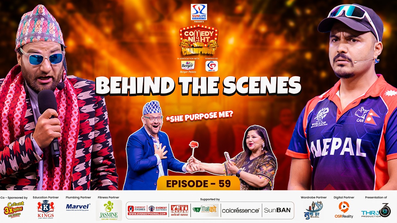 COMEDY NIGHT WITH CHAMPIONS Chapter 2 || BTS || Andrew Leonard, Aman Pratap Adhikari