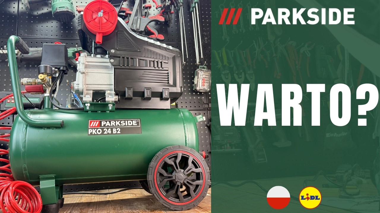 COMPRESSOR Parkside PKO 24 B2 POLSKA POLSKI LIDL