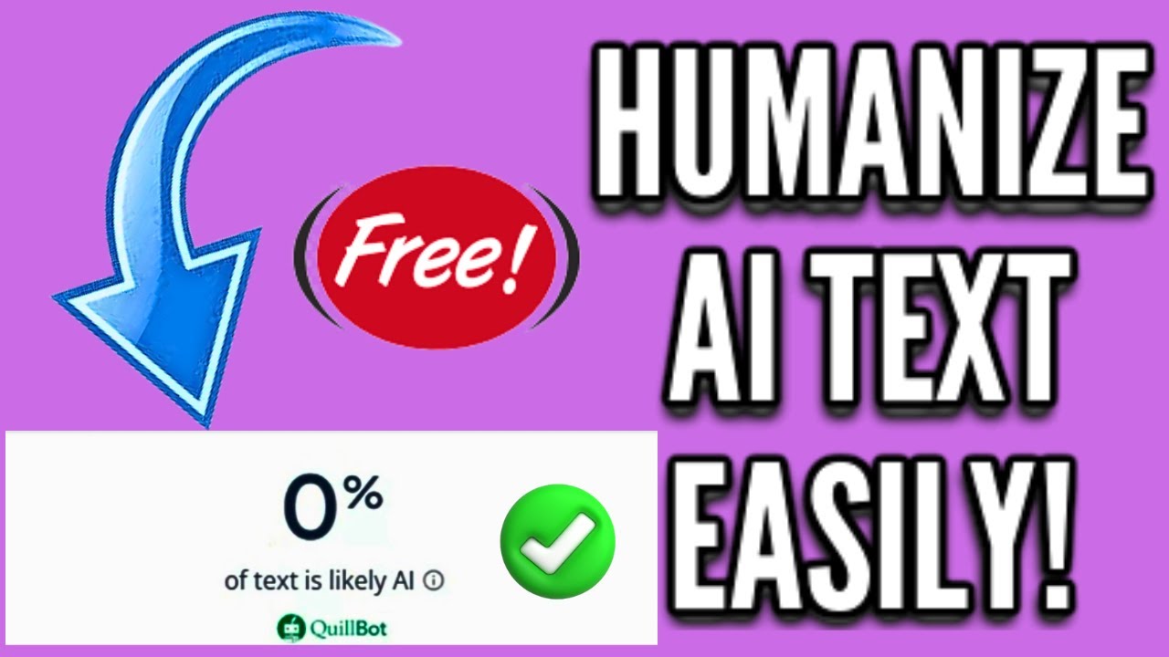 How to Humanize AI Text for Free | Unlimited AI Text Humanizer Free!