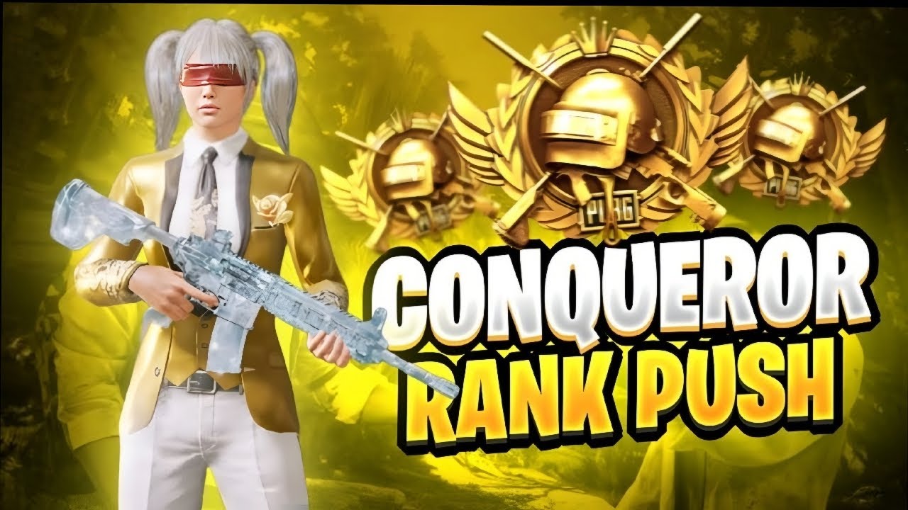 🔴 LIVE | Conqueror Push 😈 Full Rush Gameplay | BGMI 🔥