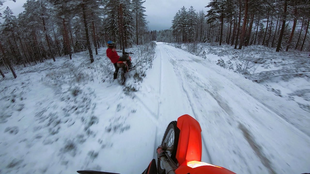 KTM EXC-F 250 - Winter Sideways