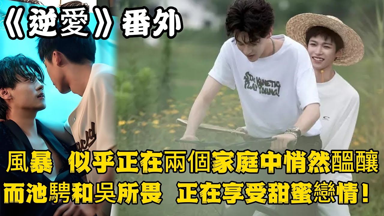《逆愛》：番外！（六）風暴，似乎正在兩個家庭中悄然醞釀。而池騁和吳所畏，正在享受甜蜜戀情！#田栩宁 #梓渝 #吴所畏 #池骋 #逆爱 #revenged
