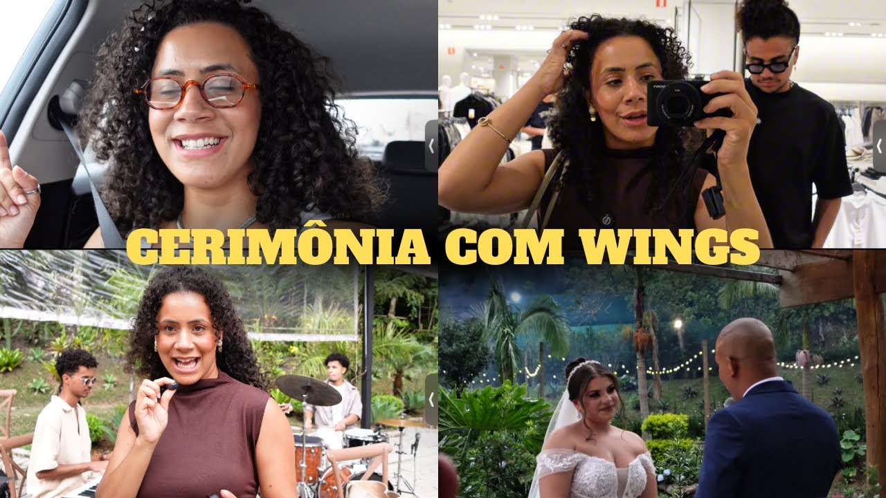 VLOG - Cerimônia com a Wings e leves rolês
