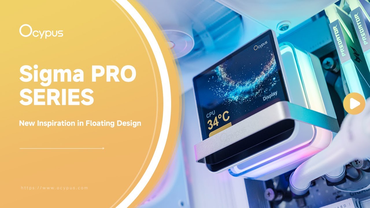 [New Collection] Ocypus Sigma PRO series Liquid Cooler