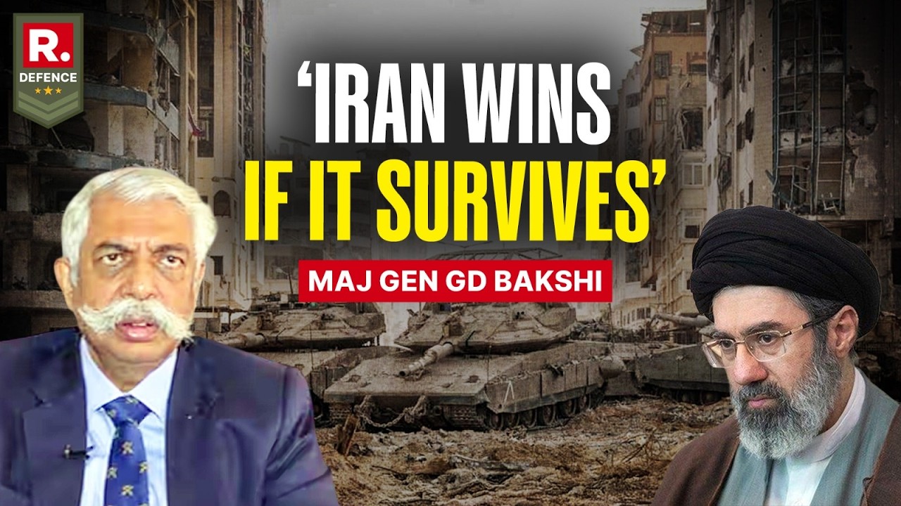 Maj Gen GD Bakshi Slams US President Trump Says Iran War &lsquo;Peace Talks&rsquo; a Cover | Israel War