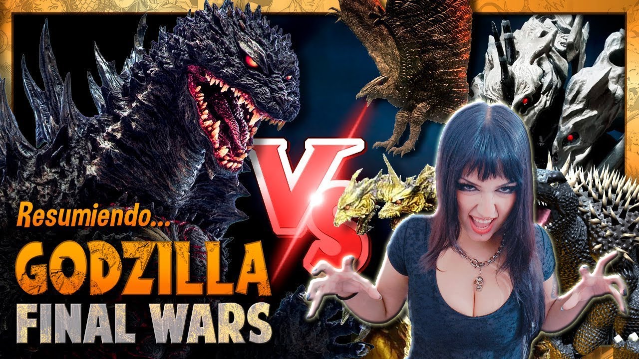 Resumiendo... GODZILLA FINAL WARS: Godzilla vs Todos Los Monstruos | reacción a DREY DAREPTIL