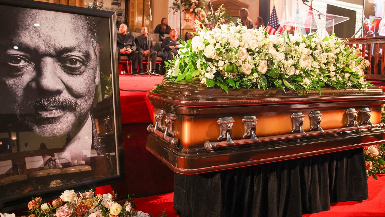President Cyril Ramaphosa delivers tribute at the Homegoing Service for Rev. Jesse Jackson