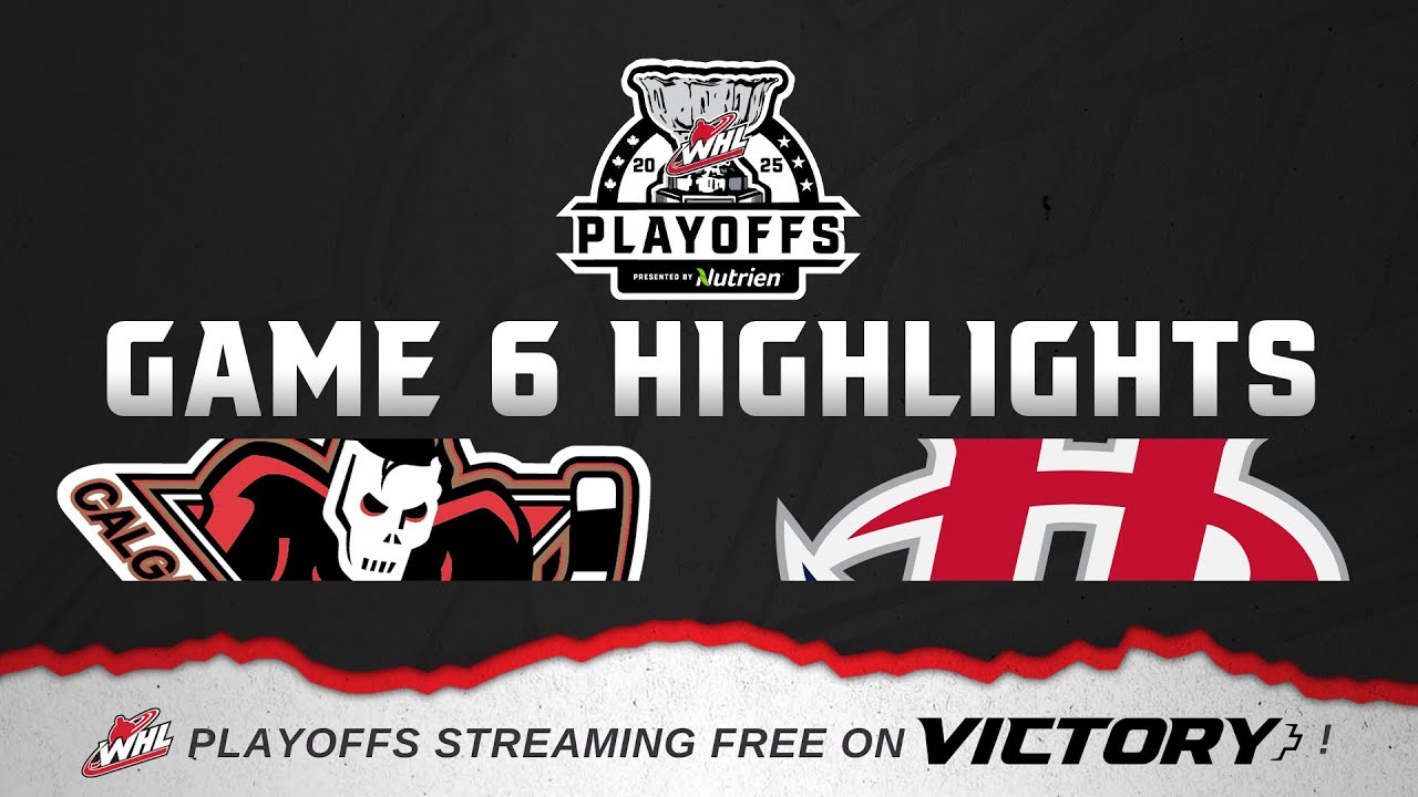 Calgary Hitmen at Lethbridge Hurricanes &mdash; Game 6 | 2025 WHL Playoffs Highlights