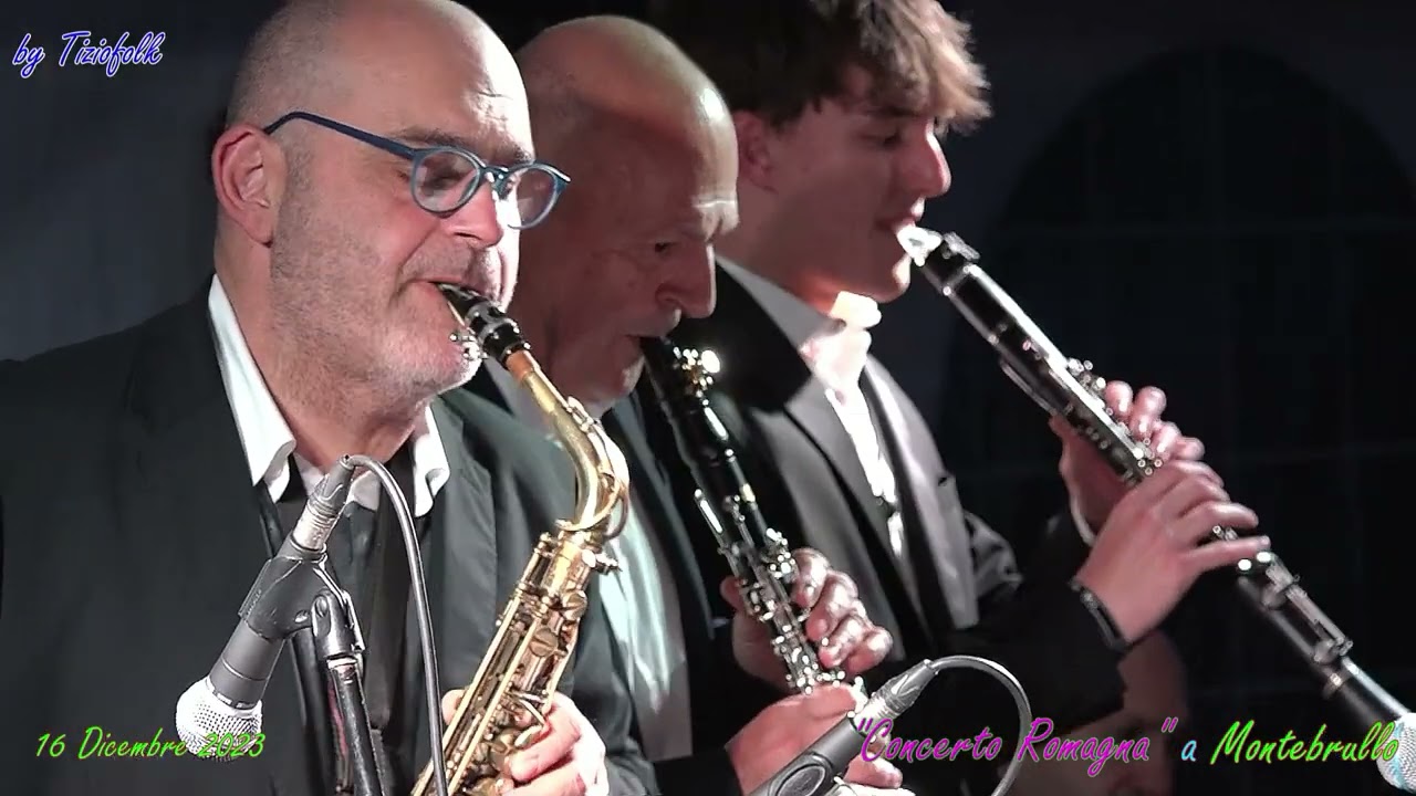 IL MIO CLARINO Valzer di Ferrer Rossi  eseguito dal CONCERTO ROMAGNA a Monte Brullo 16 dicembre 2023