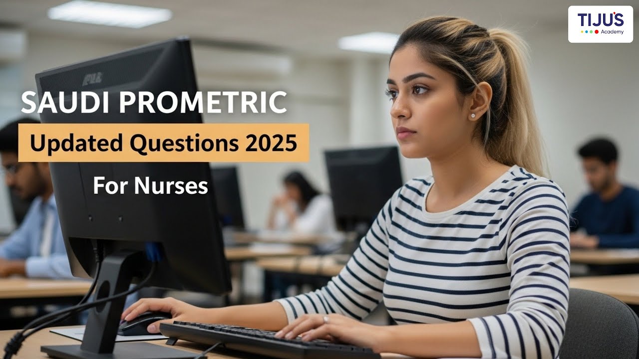 ✅Saudi Prometric Updated Questions for Nurses
