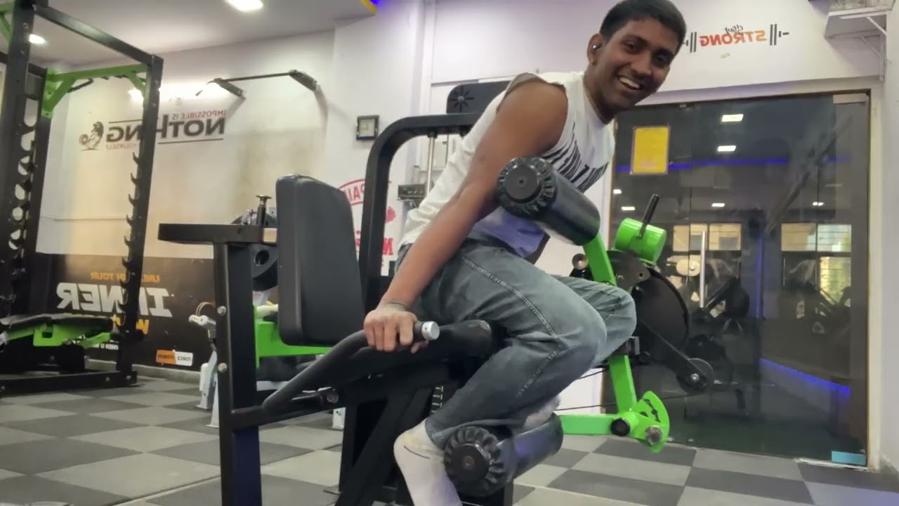 Leg day, tricep 