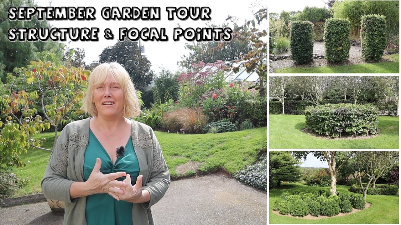 September Garden Tour || Douentza Garden || Structure & Focal Points