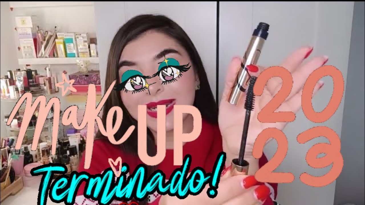 MAQUILLAJE TERMINADO EN 2023 | SOLO MAQUILLAJE | 40 PRODUCTOS
