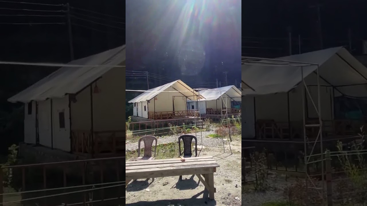 River Camps at Kasol  Parvati Valley Himachal Pradesh India #camps #camp #campinginindia #kasol