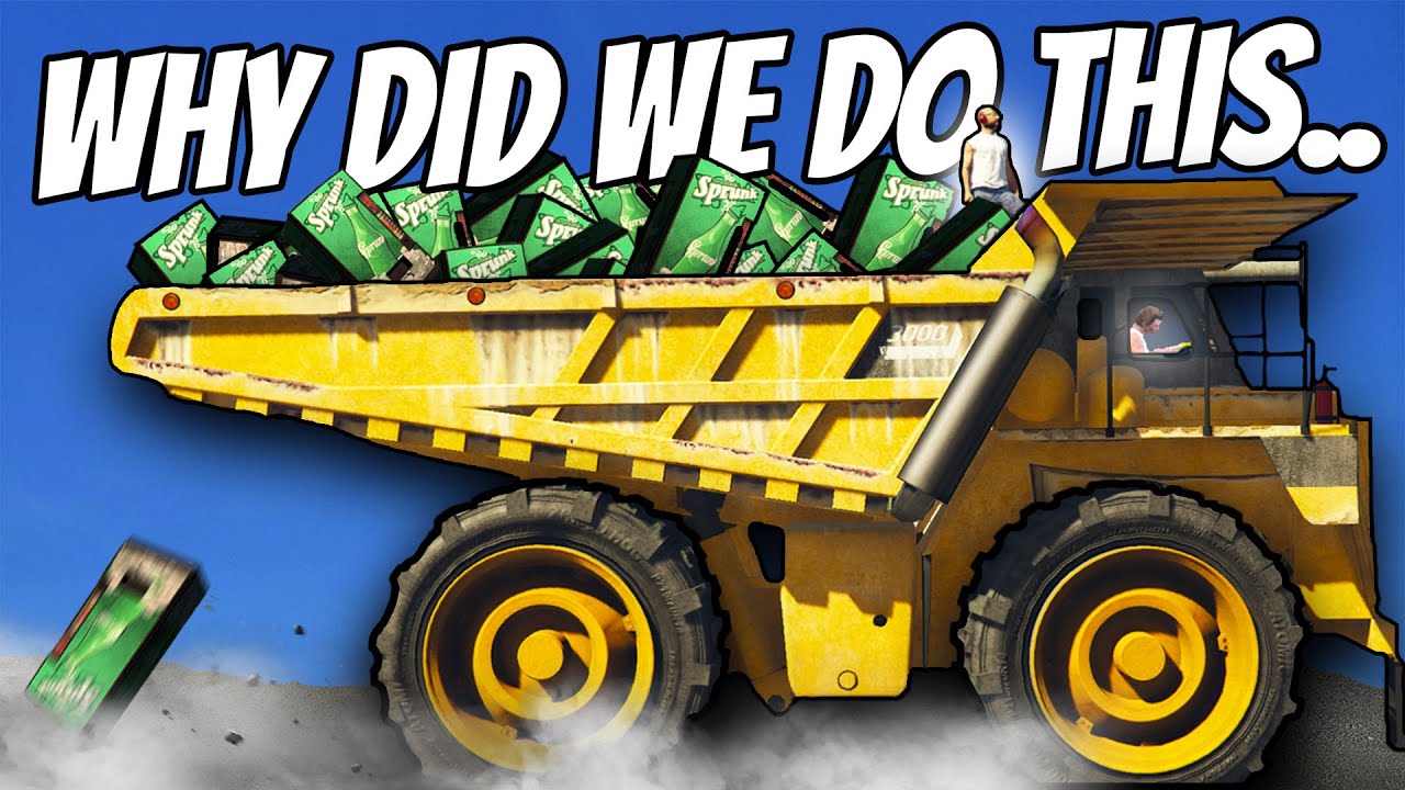 Can You Drive A DUMP Across The Map in GTA 5 Online Without DYING?