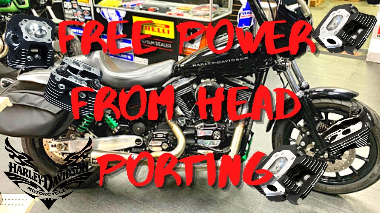Harley Heads Don't Perform, Porting with a Polish is ALMOST Free Power