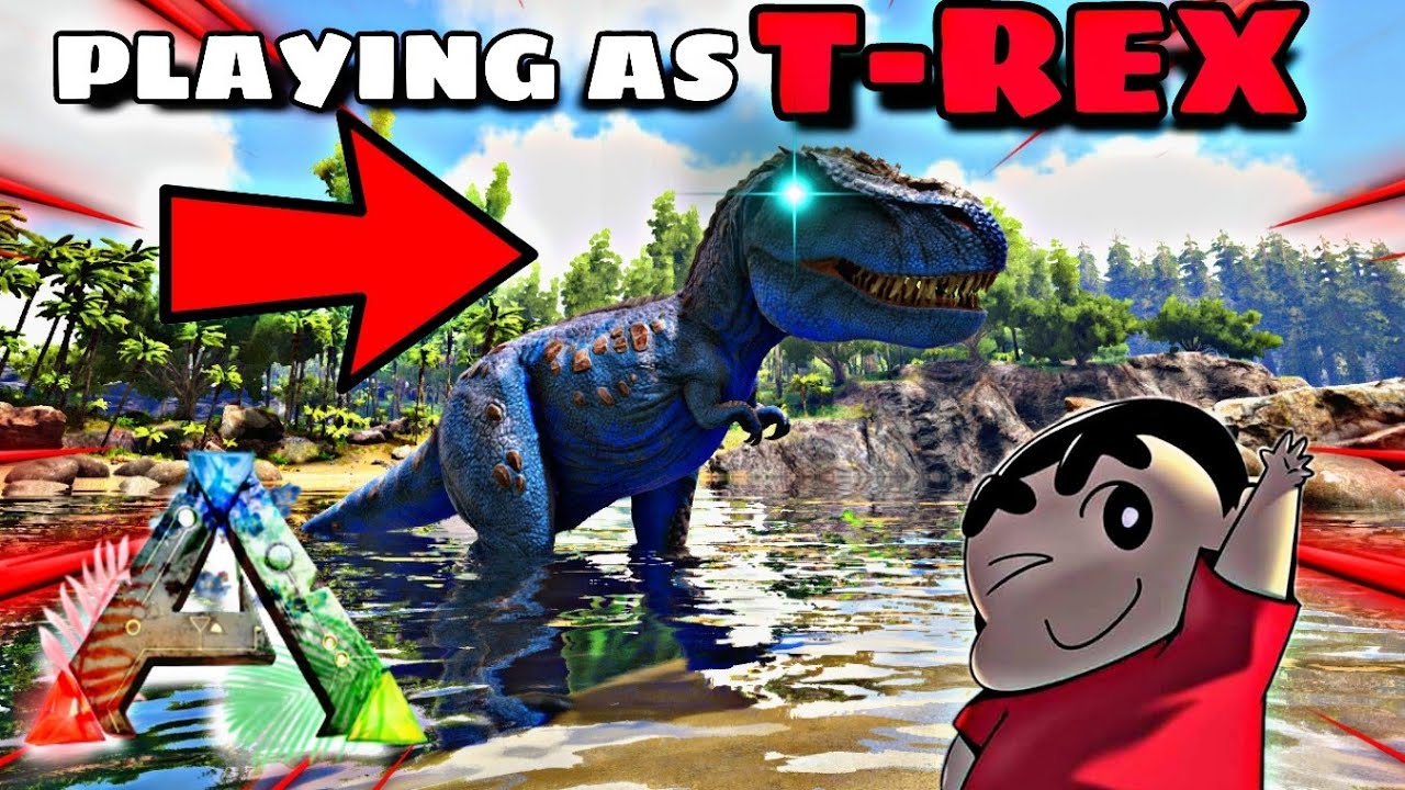 SHINCHAN BECAME THE T-REX DINOSAUR ! | ARK SURVIVAL EVOLVED IN HINDI | IamBolt Gaming