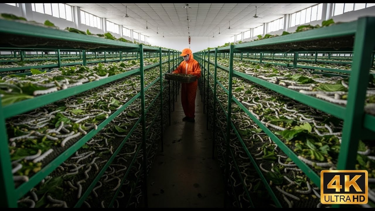 The Story of Silk: From Silkworm to Luxury Fabric | Documentary (4K)